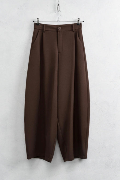The Barrel Trousers Brown