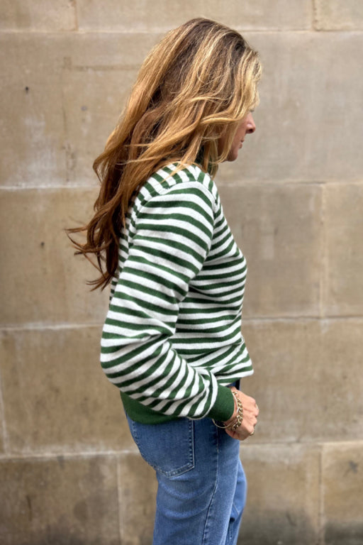 Roll Neck Striped
