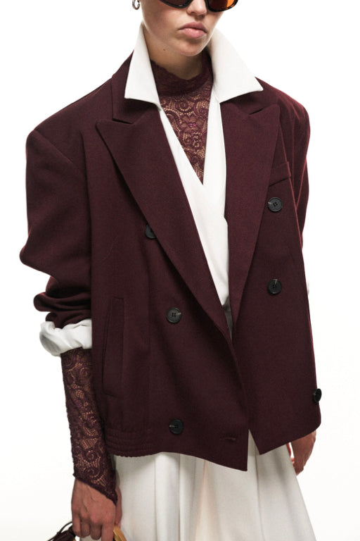 Double Breasted Blazer - Bomber