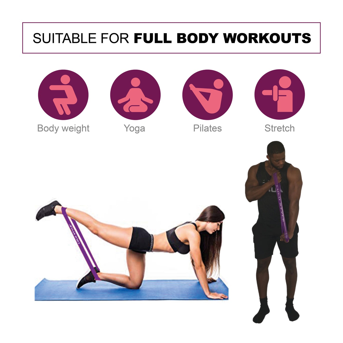 Resistance Fitness Bands